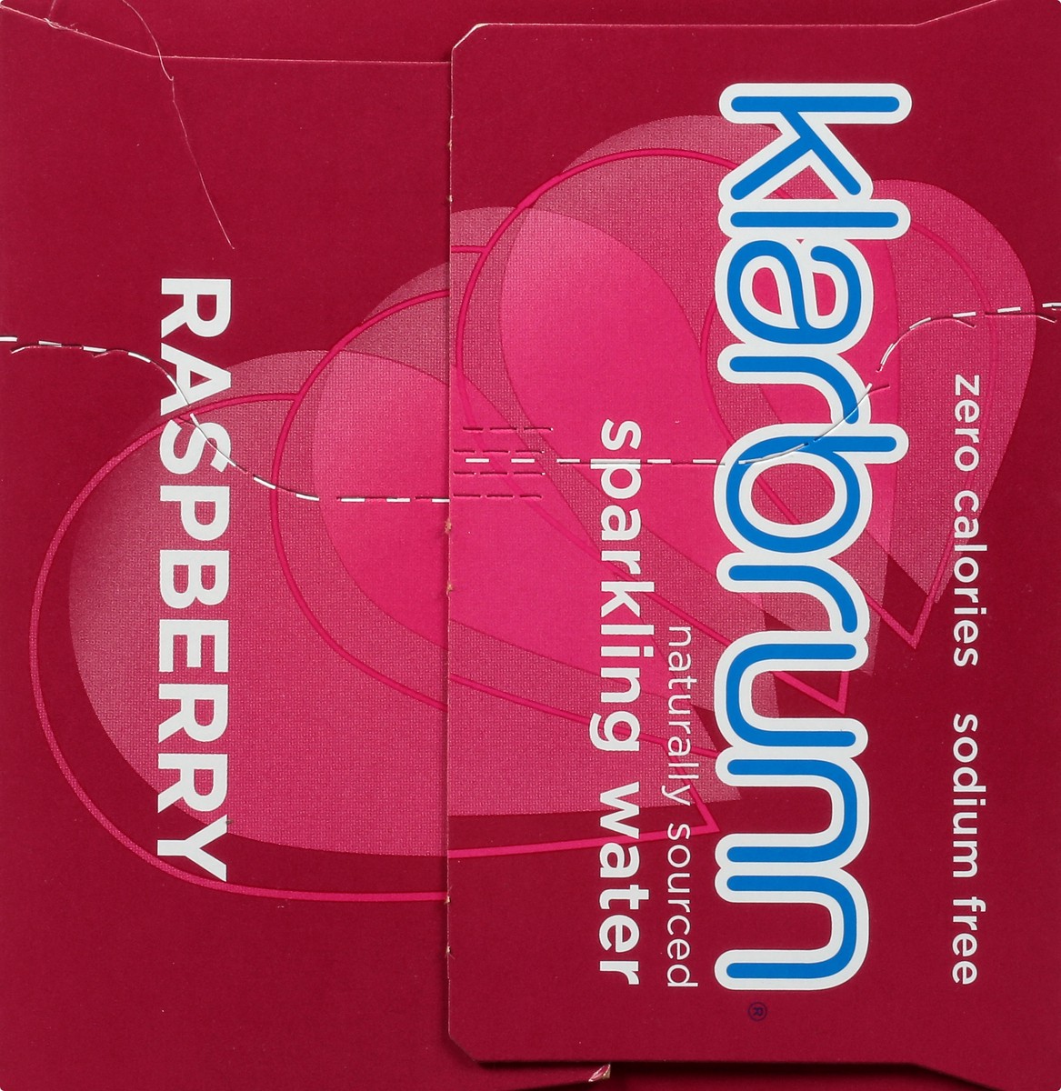 slide 5 of 9, Klarbrunn Raspberry Naturally Sourced Sparkling Water - 12 ct; 12 fl oz, 12 ct; 12 fl oz