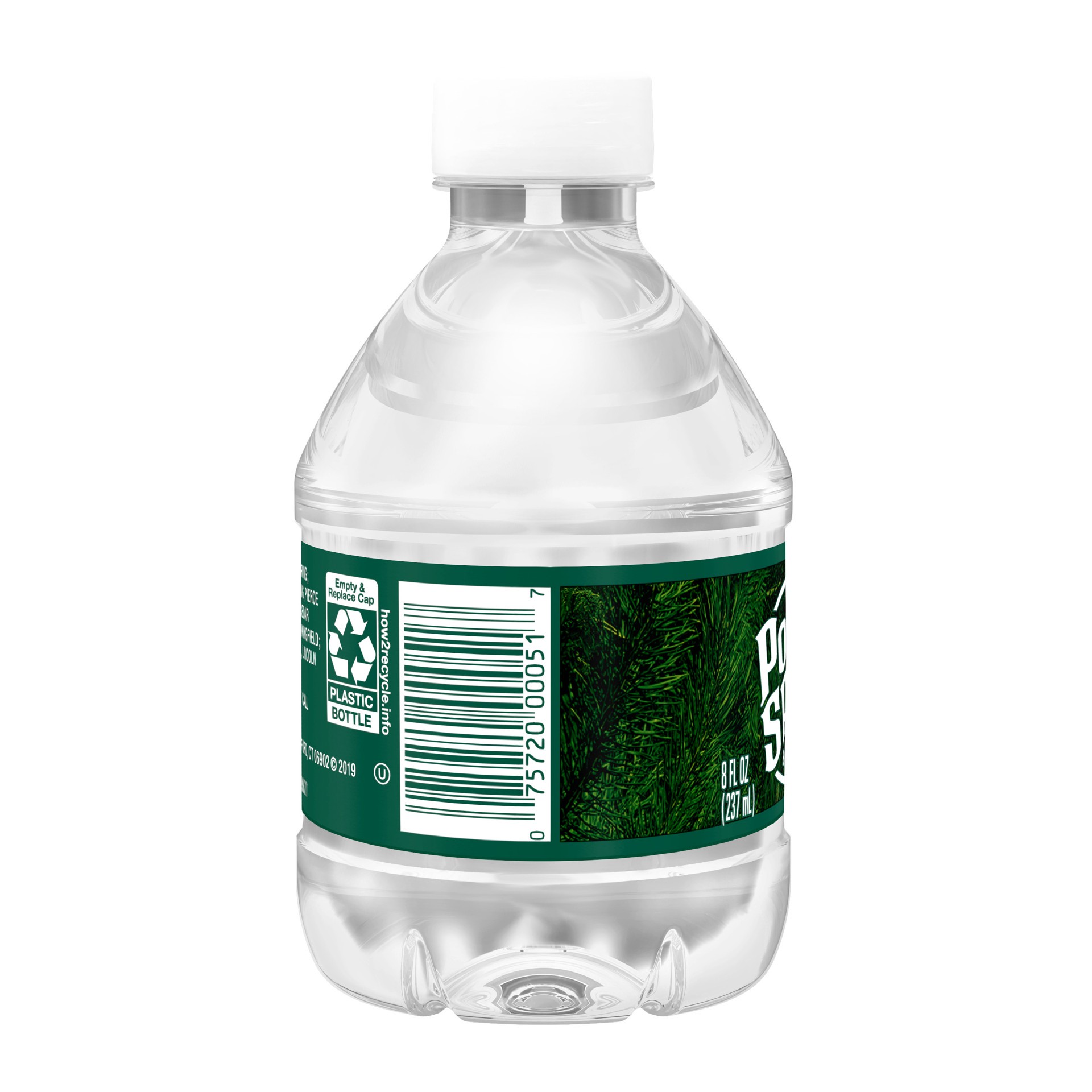 slide 2 of 4, Poland Spring Brand 100% Natural Spring Water, 8-ounce mini plastic bottle, 8 oz