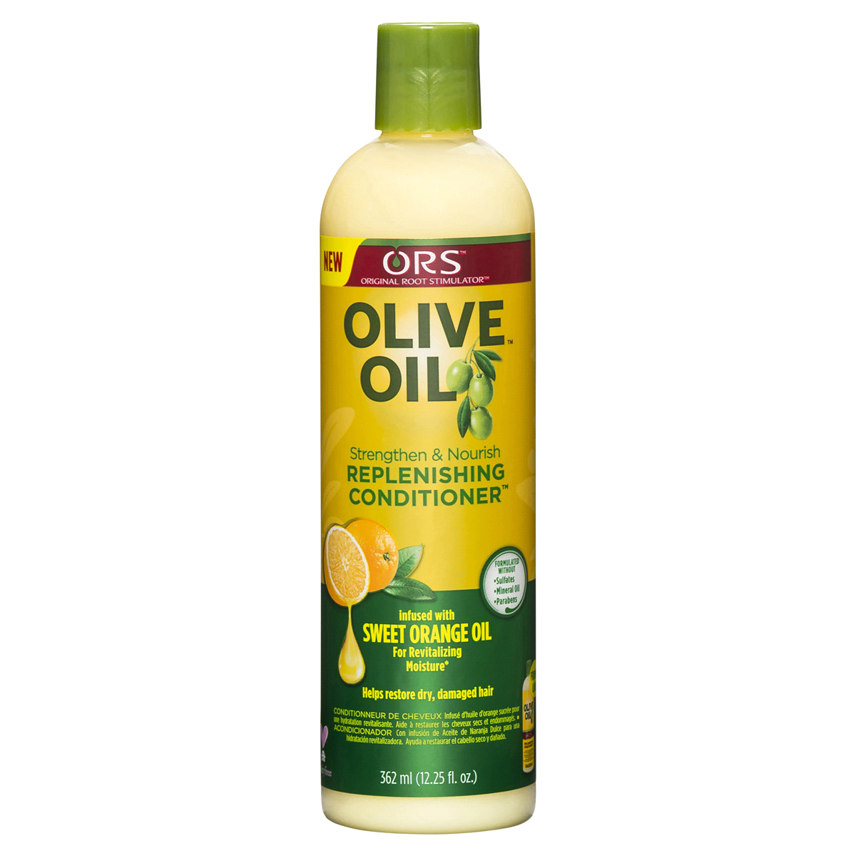 slide 1 of 5, ORS Replenishing Olive Oil Conditioner, 12.25 oz
