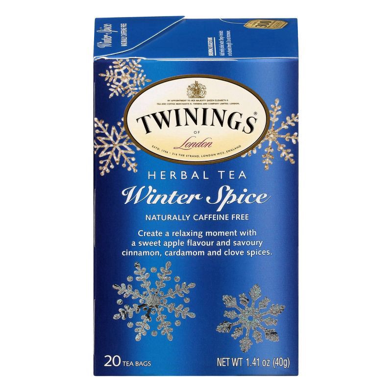 slide 1 of 3, Twinings Tea Bags Winter Spice Herbal Tea 20 20 - 20 ct, 20 ct