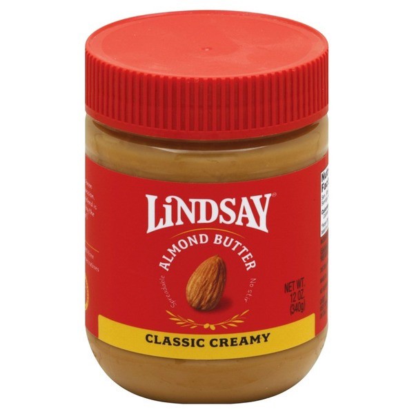 slide 1 of 1, Lindsay ClassIce Creamy Almond Butter, 12 oz