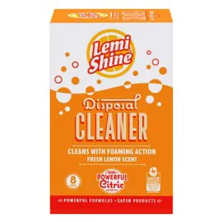 Lemi Shine Lemon Scented Disposal Cleaner 8 Count