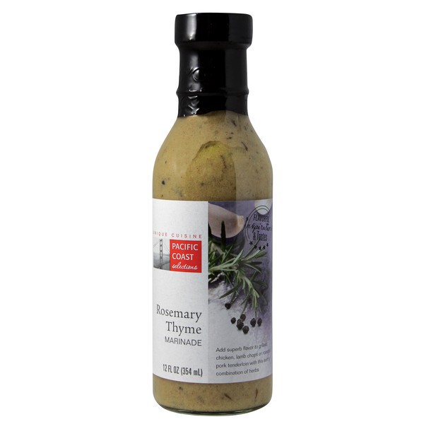 slide 1 of 1, Pacific Coast Selections Rosemary Thyme Marinade - 12 fl oz, 12 fl oz