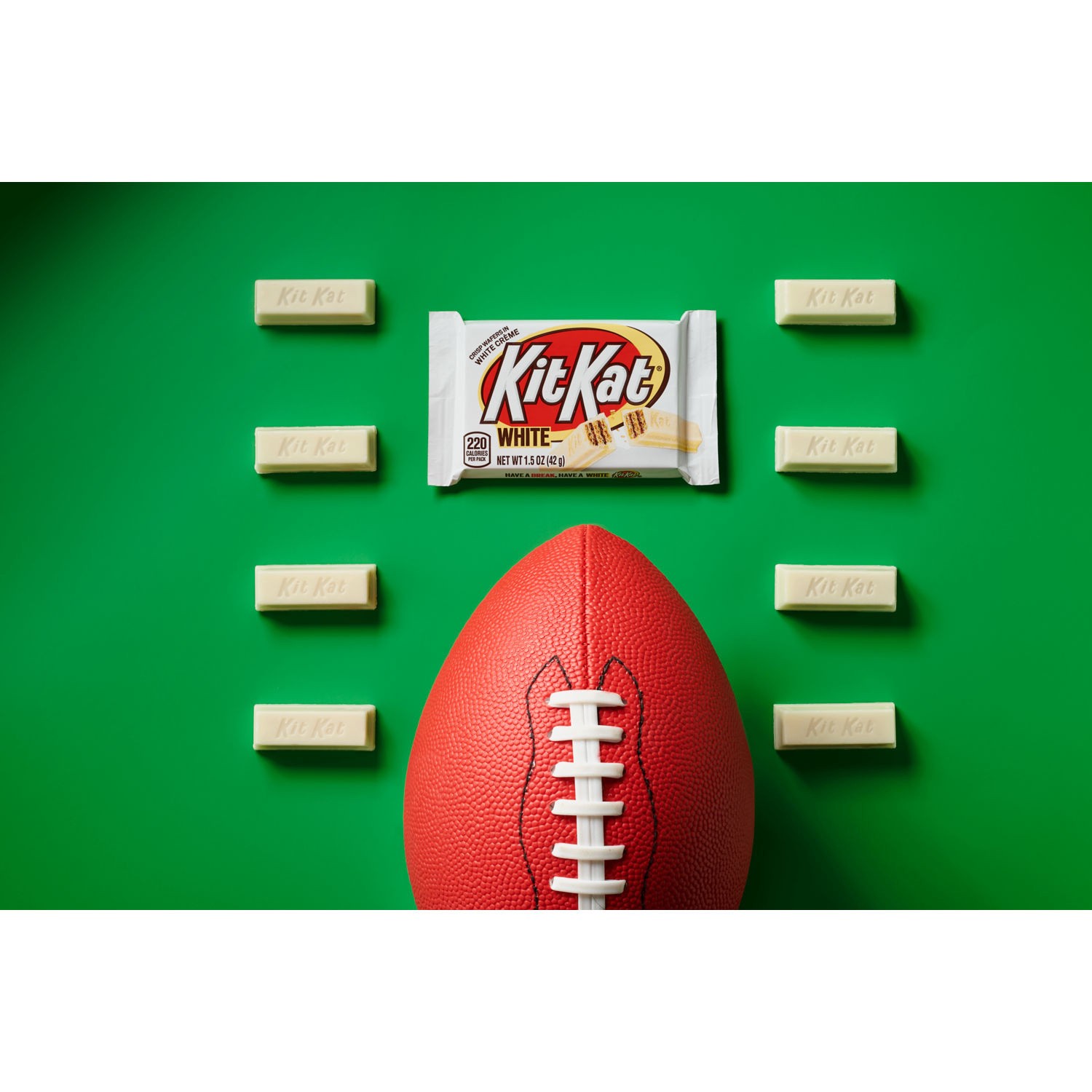 slide 7 of 7, KIT KAT White Creme Wafer Candy Bars, 1.5 oz (24 Count), 1.5 oz