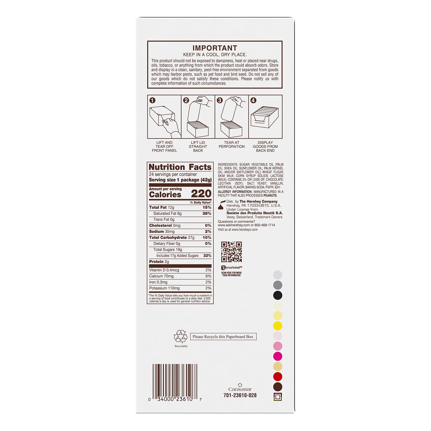 slide 3 of 7, KIT KAT White Creme Wafer Candy Bars, 1.5 oz (24 Count), 1.5 oz