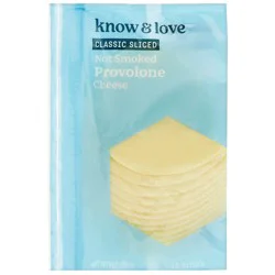 know & love Provolone Sliced 8 Ounces
