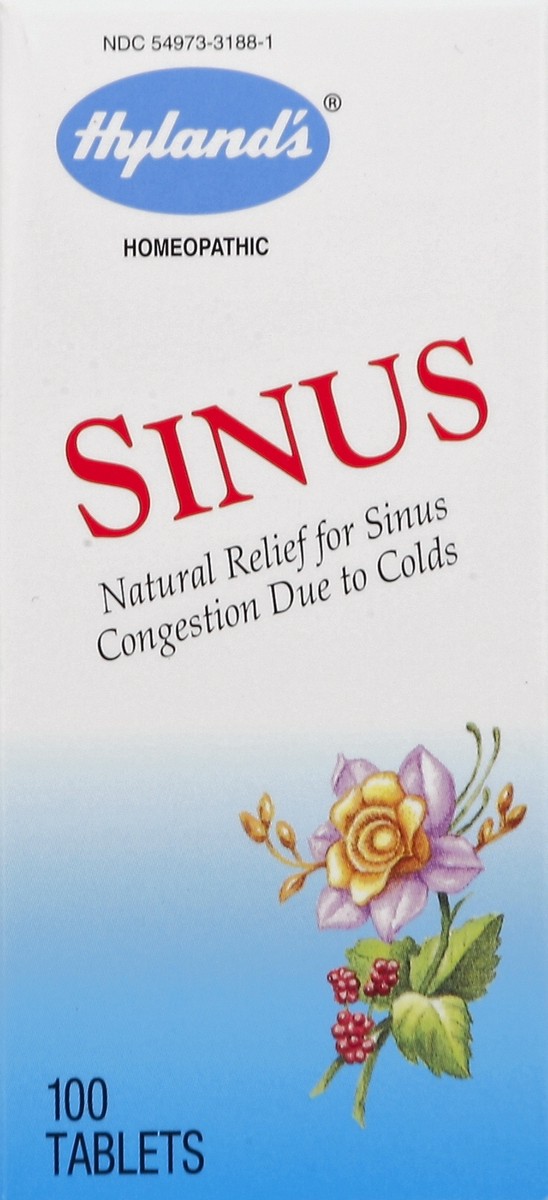 slide 5 of 5, Hyland's Sinus 100 ea, 100 ct