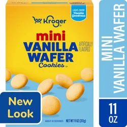 Kroger Mini Vanilla Wafer Cookies