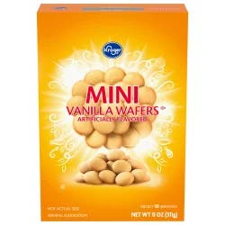 Kroger Mini Vanilla Wafer Cookies
