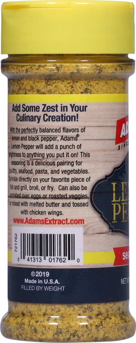 slide 4 of 12, Adams Lemon Pepper Seasoning 4.94 oz, 4.94 oz