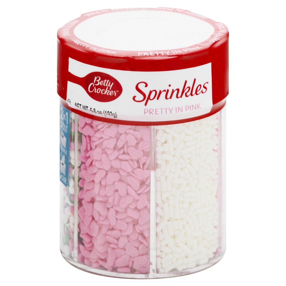 slide 1 of 1, Betty Crocker Pretty in Pink Sprinkles 6.8 oz, 6.7 oz
