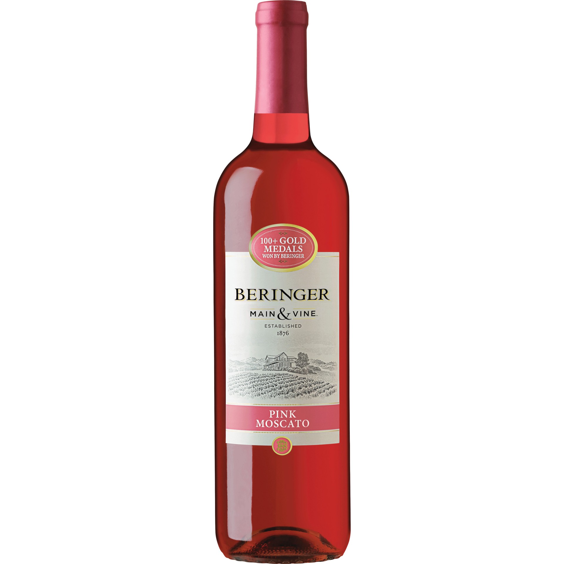 slide 1 of 2, Beringer Main & Vine™ Pink Moscato Pink Wine - 750ml, Chile, 750 ml