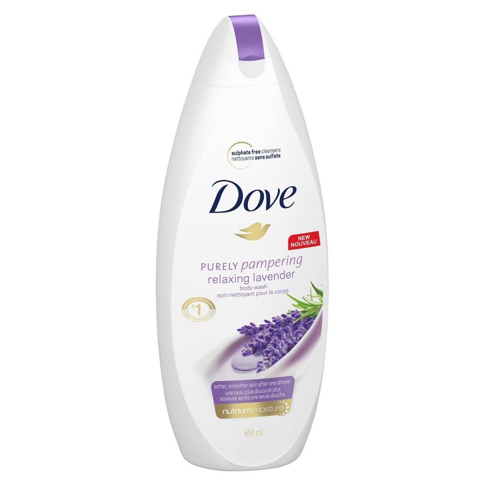 Dove Pure Pampering Relaxing Lavender Body Wash 22 oz | Shipt