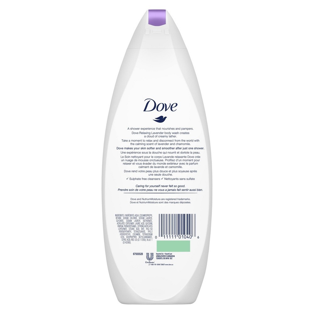 dove lavender body polish