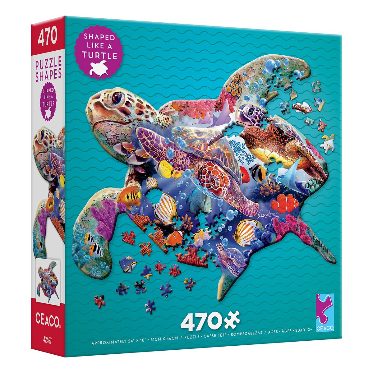 slide 6 of 7, Ceaco Assorted Ceaco Shaped Puzzle, includes 1 puzzle