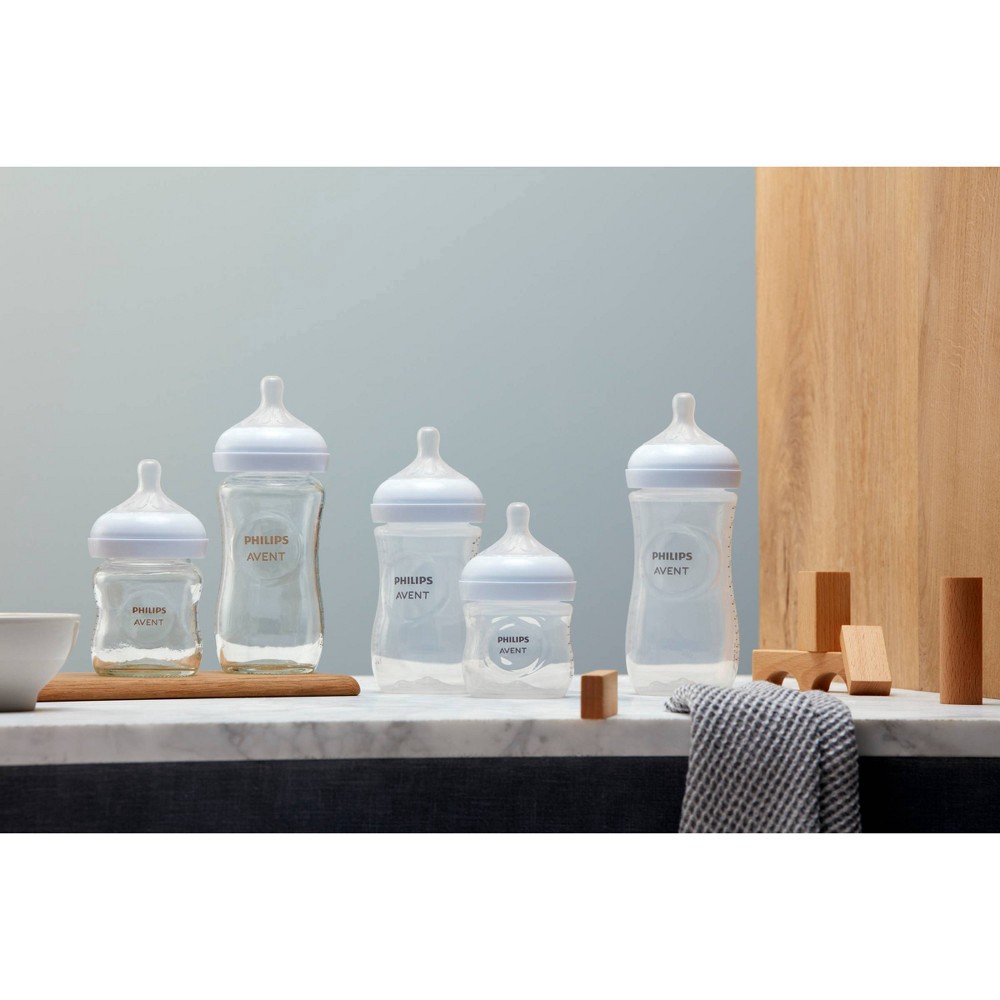 slide 23 of 39, Philips Avent Natural 0-3m 4 fl oz Glass Baby Bottle 1 Each, 1 ct