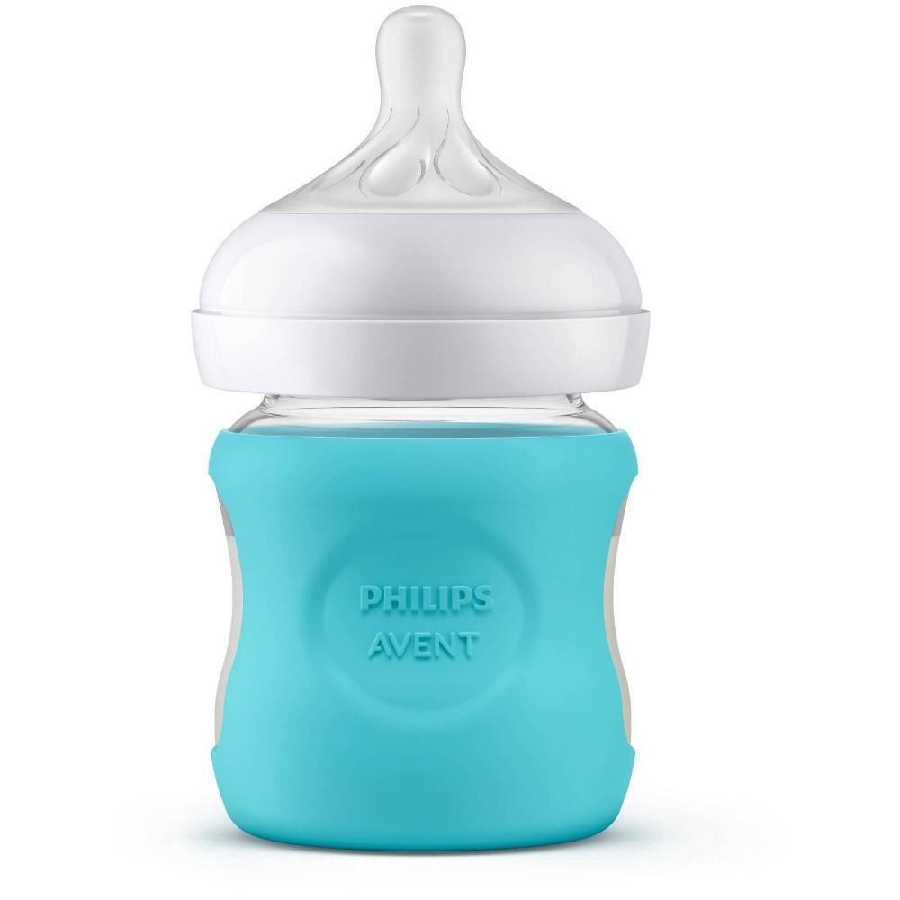slide 8 of 39, Philips Avent Natural 0-3m 4 fl oz Glass Baby Bottle 1 Each, 1 ct