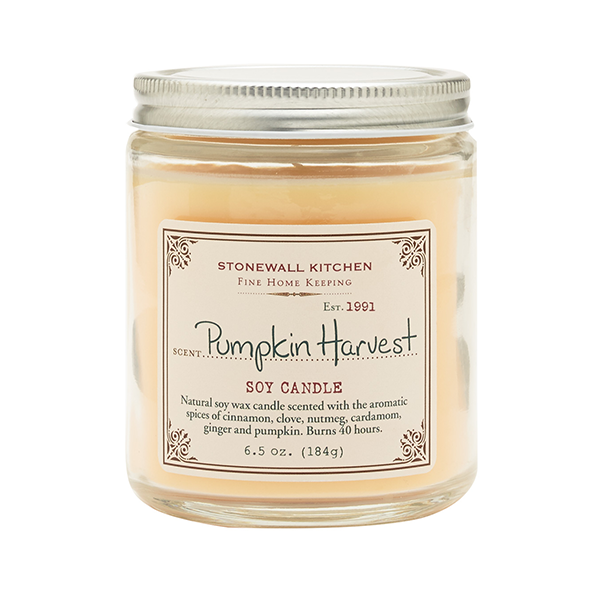 slide 1 of 1, Stonewall Kitchen Pumpkin Harvest Soy Candle, 6.5 oz