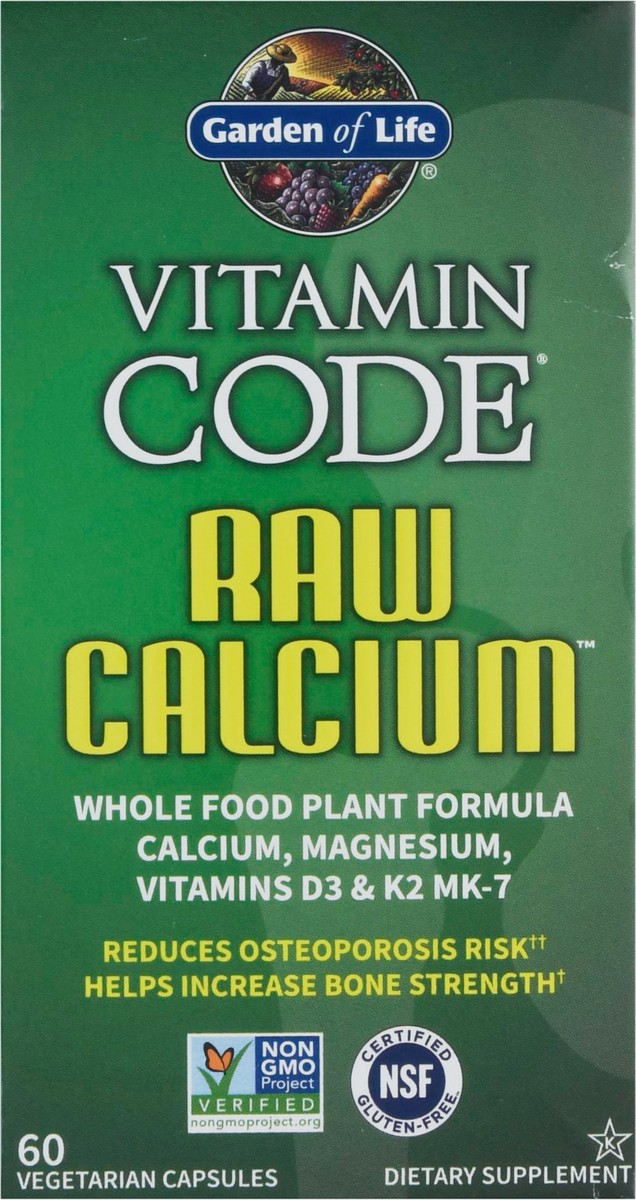 slide 12 of 14, Garden of Life Raw Calcium, 1 ct
