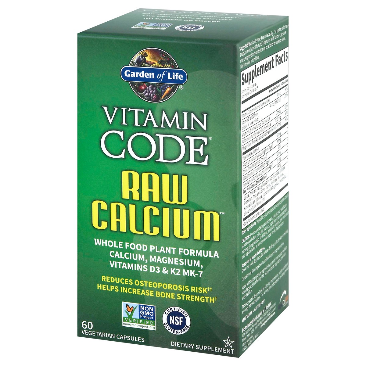 slide 5 of 14, Garden of Life Raw Calcium, 1 ct
