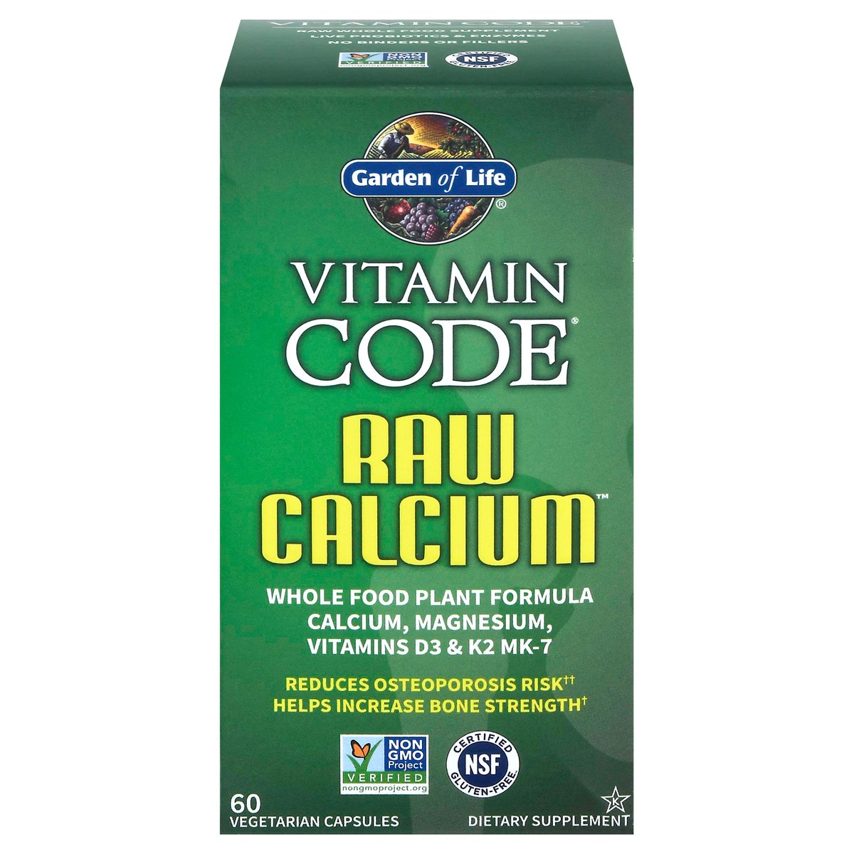 slide 1 of 14, Garden of Life Raw Calcium, 1 ct