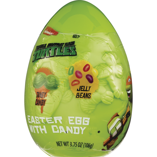 slide 1 of 1, Nickelodeon Giant Easter Egg with Candy, 3.75 oz