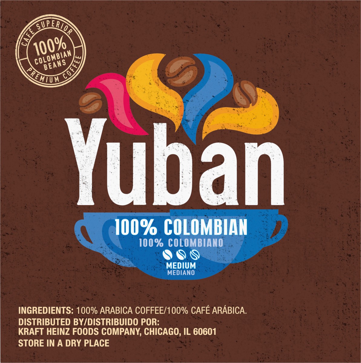slide 11 of 12, Yuban 100% Colombian Medium Roast K-Cup Coffee Pods- 12 ct, 12 ct