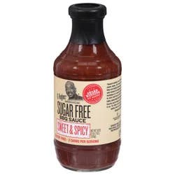 G Hughes Sugar Free Sweet & Spicy BBQ Sauce 18 oz