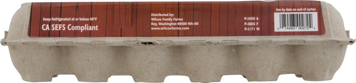 slide 5 of 9, Wilcox Free-Range White Eggs Large 12 ea, 12 ct