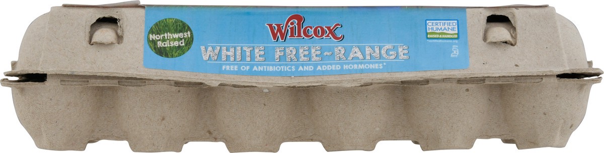 slide 6 of 9, Wilcox Free-Range White Eggs Large 12 ea, 12 ct