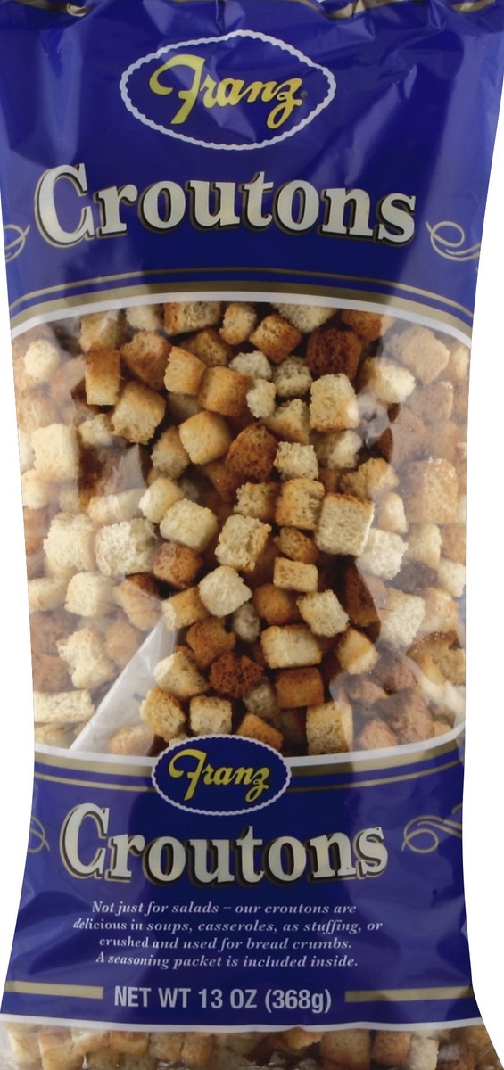 slide 1 of 5, Franz Croutons 13 oz, 13 oz