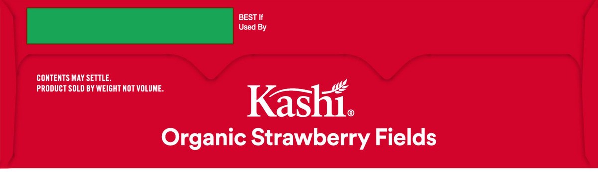 slide 5 of 7, Kashi Breakfast Cereal, Vegan Protein, Organic Cereal, Strawberry Fields, 10.3oz Box, 1 Box, 10.3 oz