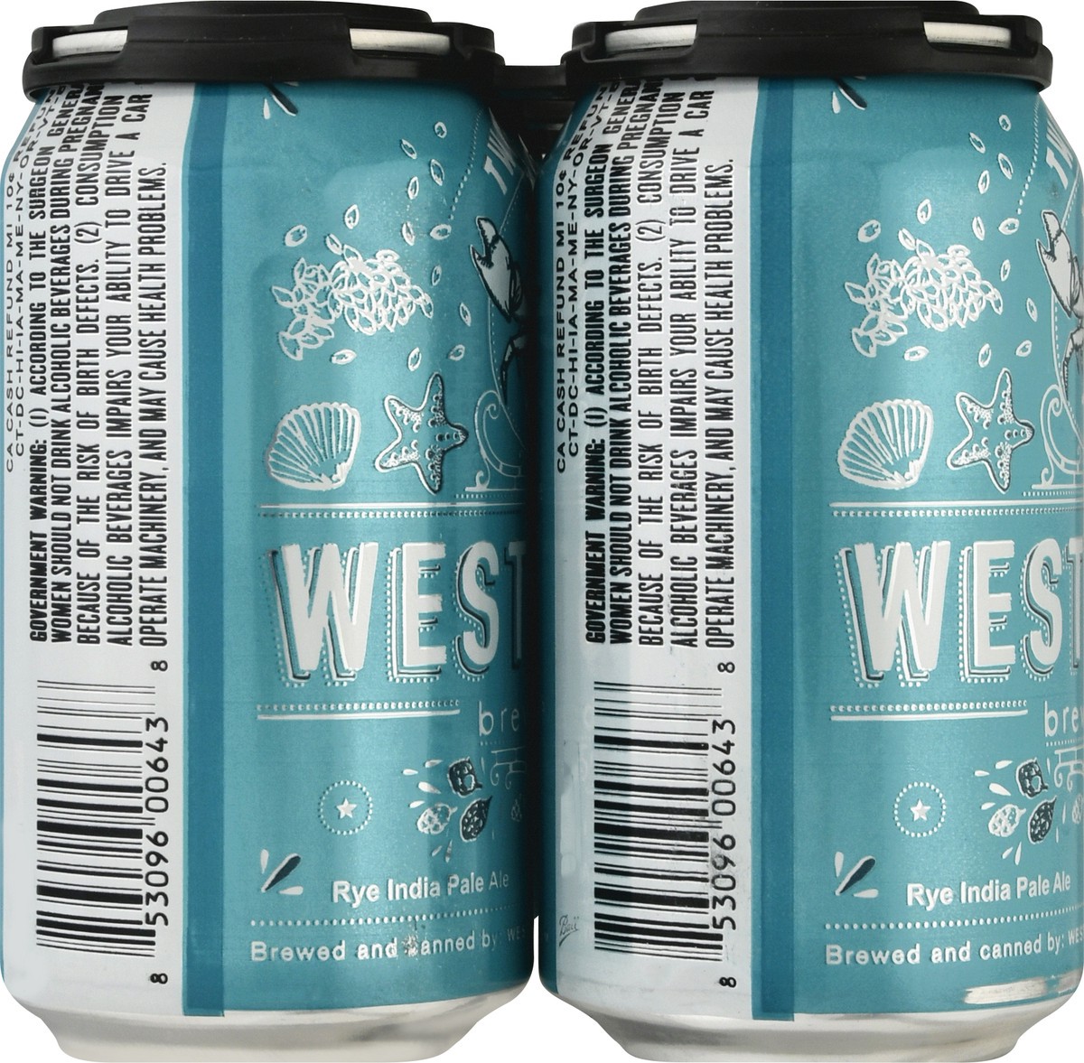 slide 9 of 9, Westbrook Brewing Westbrook Two Claw Hazy I, 4 ct; 12 oz