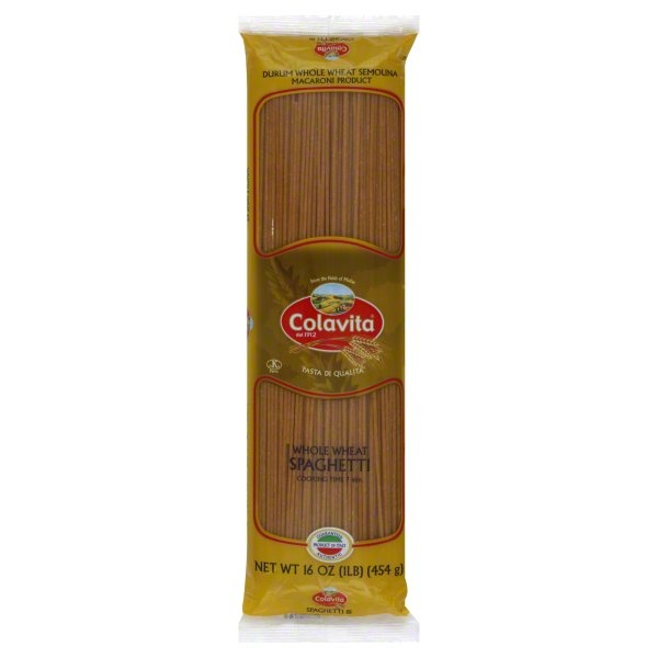 slide 1 of 1, Colavita Spaghetti, Whole Wheat, 16 oz