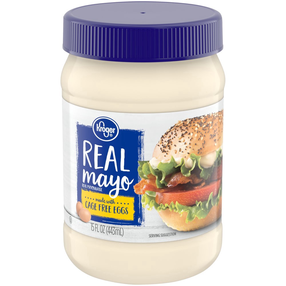 slide 1 of 3, Kroger Classic Mayo, 15 fl oz