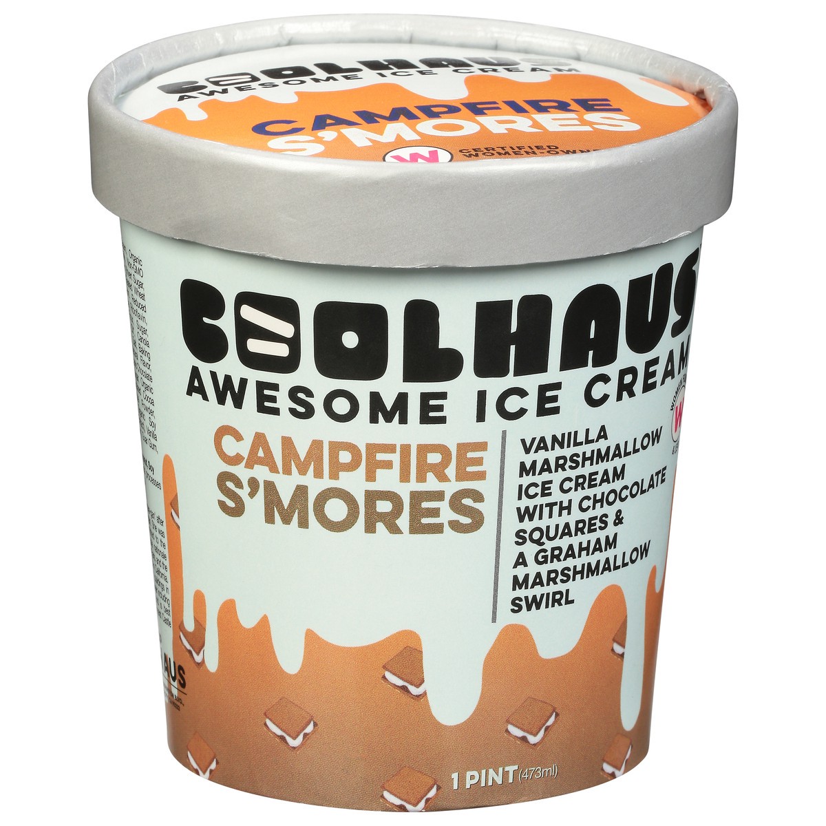 slide 2 of 9, Coolhaus Salty Smores Icecrm, 1 pint