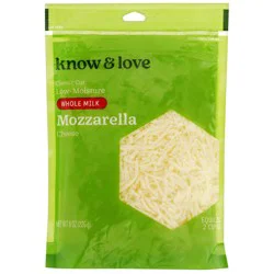 know & love Whole Milk Mozzarella 8 Ounces