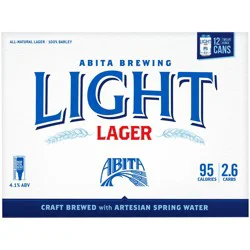 Abita Light 12 pk 12 oz Can