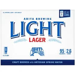 Abita Light 12 pk 12 oz Can