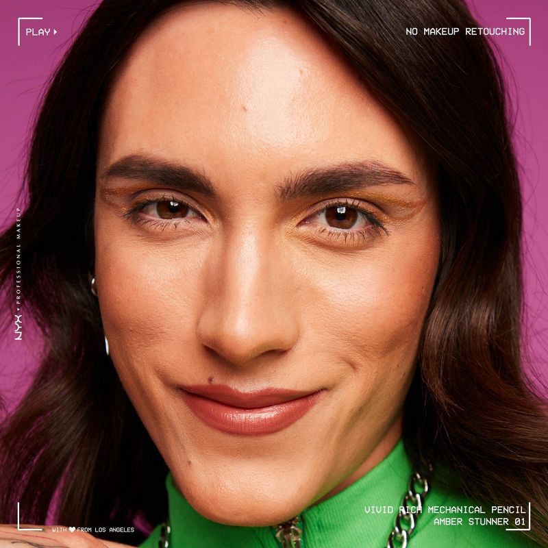 slide 8 of 10, Nyx Vivd Rich Mech Ambr Stn, 1 ct