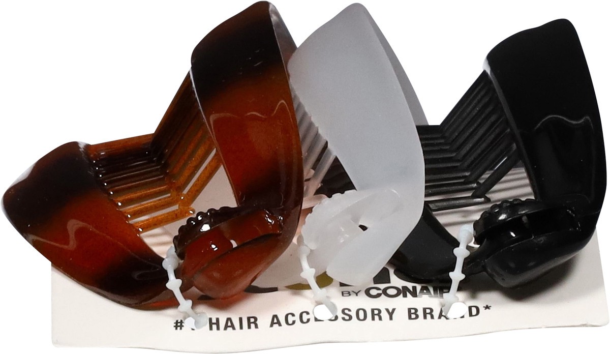 slide 3 of 12, scünci Banana Combs Savvy Value 3 Each, 3 ct