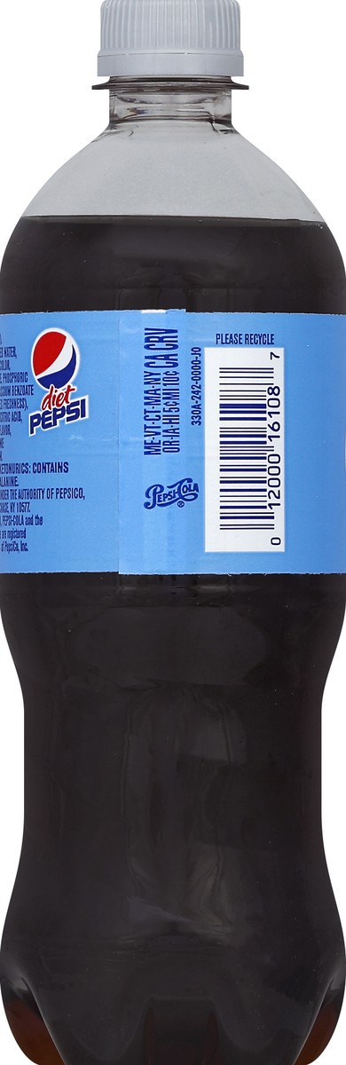 slide 3 of 6, Pepsi Diet Pepsi Classic Sweetener Blend Bottle, 20 fl oz