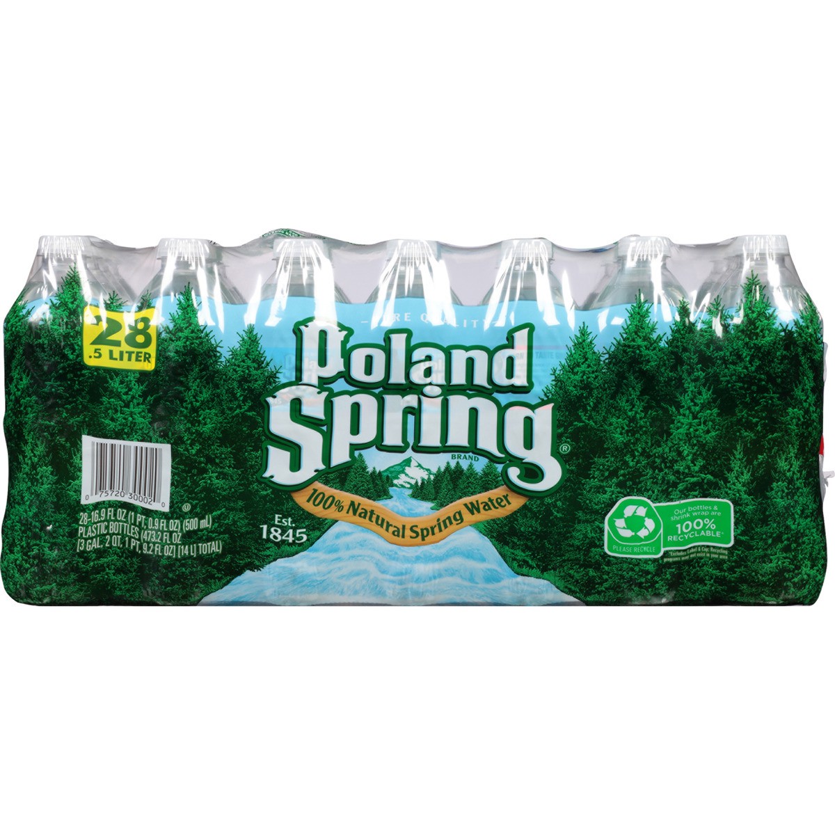 slide 1 of 7, Poland Spring Water, 28 ct