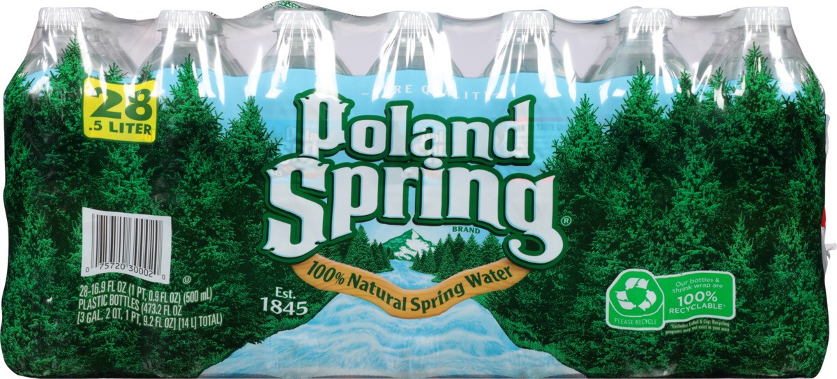 slide 6 of 7, Poland Spring Water, 28 ct