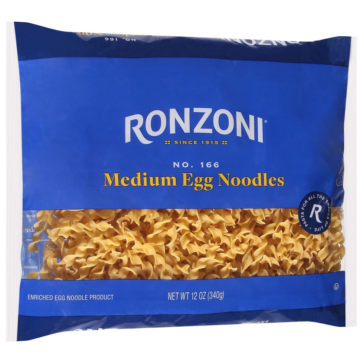 slide 7 of 14, Ronzoni No.166 Medium Egg Noodles 12 oz, 12 oz