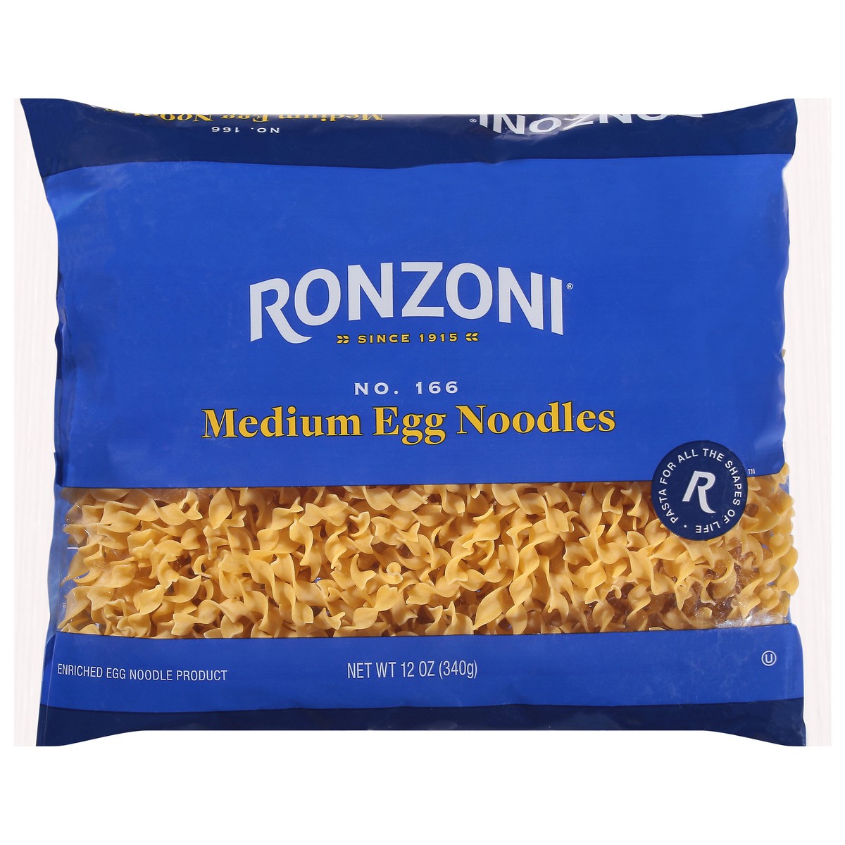 slide 2 of 14, Ronzoni No.166 Medium Egg Noodles 12 oz, 12 oz