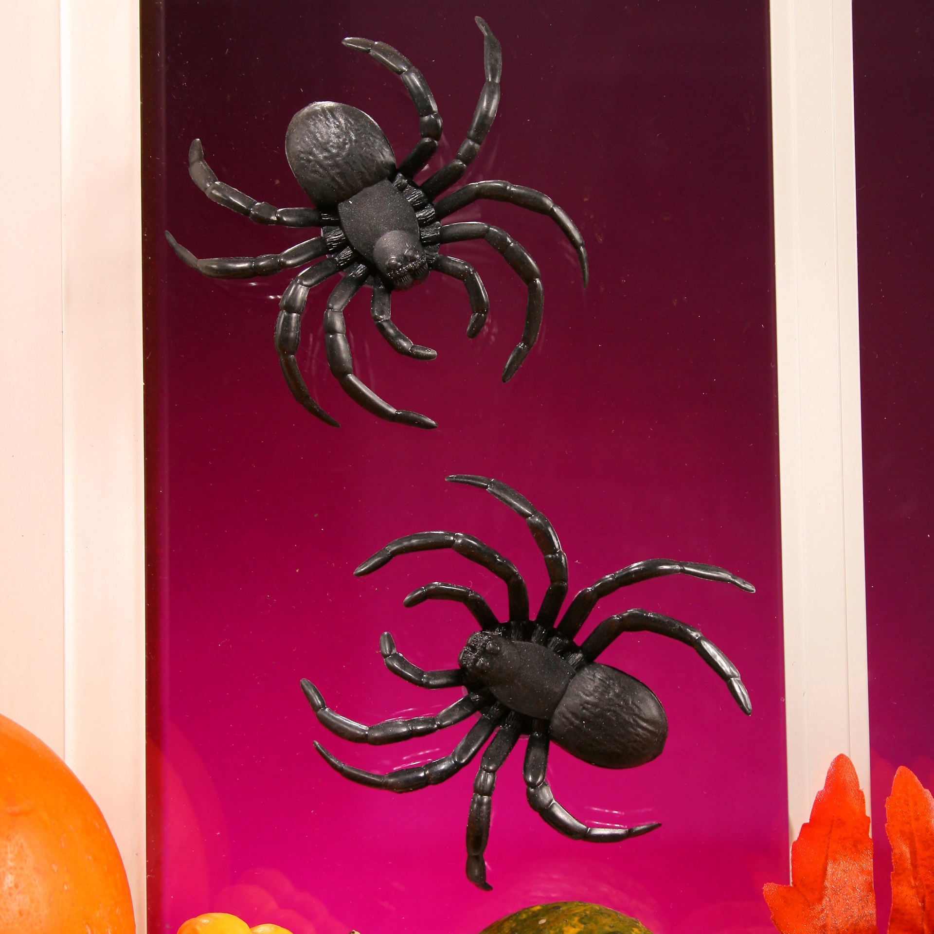 slide 2 of 2, 3.5" Black Window Walker Spiders, 2ct. By Ashland, 2 ct