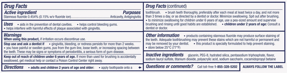 slide 5 of 9, Parodontax Complete Protection Gingivitis Toothpaste for Bleeding Gums, Pure Fresh Mint - 3.4 Ounces, 3.4 oz