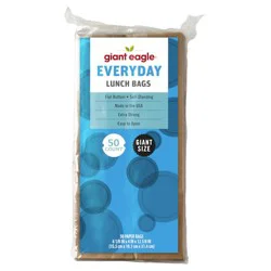 Giant Eagle Paper Lunch Bags