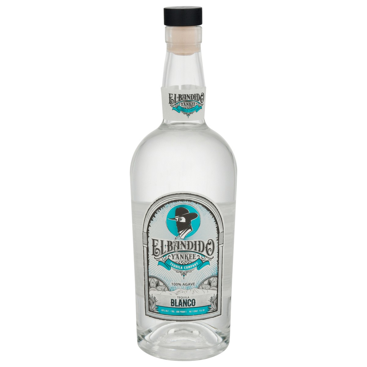 slide 2 of 11, El Bandido Yankee 100% Agave Blanco Tequila 750 ml, 750 ml